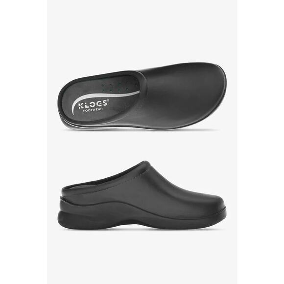 Klogs Footwear‎ NIB Unisex Dusty Black Polyurethane Clogs Size 7 Wide - Picture 1 of 6